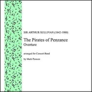 The Pirates of Penzance Overture Concert Band sheet music cover Thumbnail